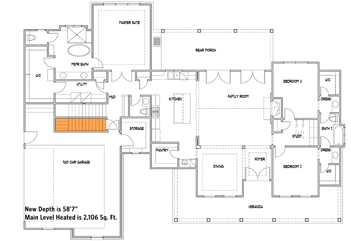 Basement Stairs Location