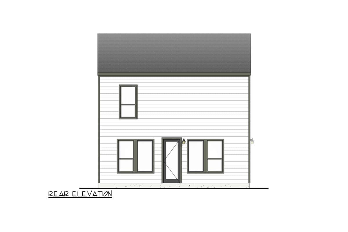 Plan 100368GHR: Contemporary Triplex House Plan with 5 Bedrooms and Modern Design - Image #3 - Contemporary, Modern, Scandinavian