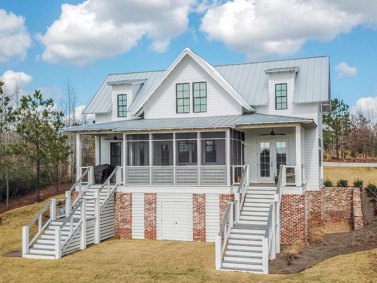 Plan 130006LLS: Cheerful Farmhouse House Plan - Image #4 - Country, Modern Farmhouse, New American, Southern, Traditional, Vacation