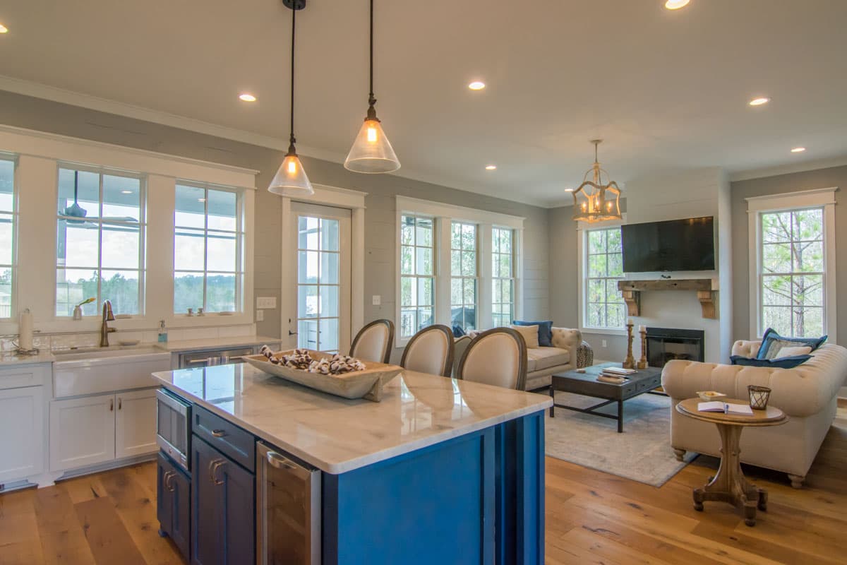 Plan 130006LLS: Cheerful Farmhouse House Plan - Image #12 - Country, Modern Farmhouse, New American, Southern, Traditional, Vacation