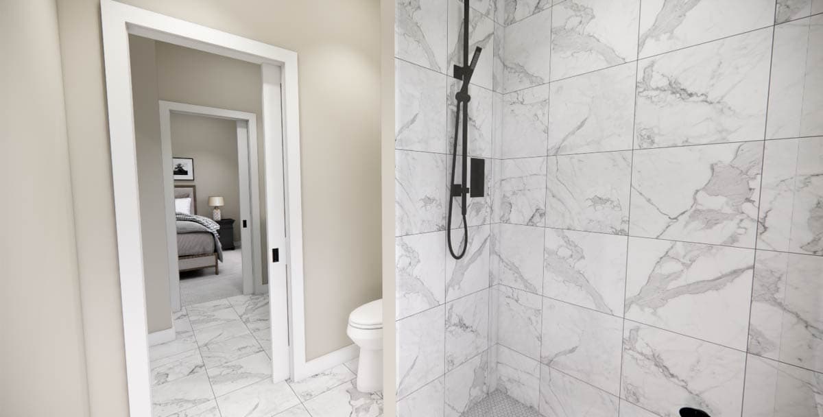 Plan 14977RK: Single-Story Traditional House Plan with Clustered Bedrooms Under 1500 Sq Ft - Image #17 - Ranch, Traditional