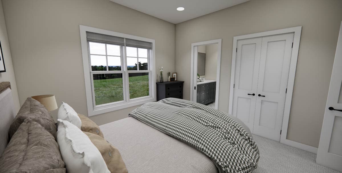 Plan 14977RK: Single-Story Traditional House Plan with Clustered Bedrooms Under 1500 Sq Ft - Image #28 - Ranch, Traditional