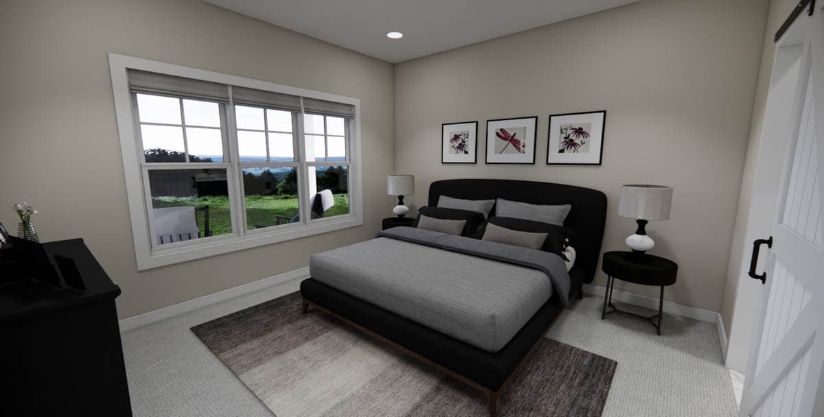 Plan 14977RK: Single-Story Traditional House Plan with Clustered Bedrooms Under 1500 Sq Ft - Image #31 - Ranch, Traditional