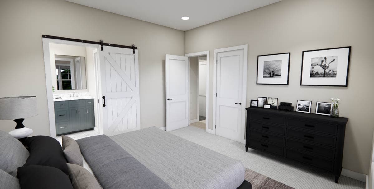 Plan 14977RK: Single-Story Traditional House Plan with Clustered Bedrooms Under 1500 Sq Ft - Image #32 - Ranch, Traditional