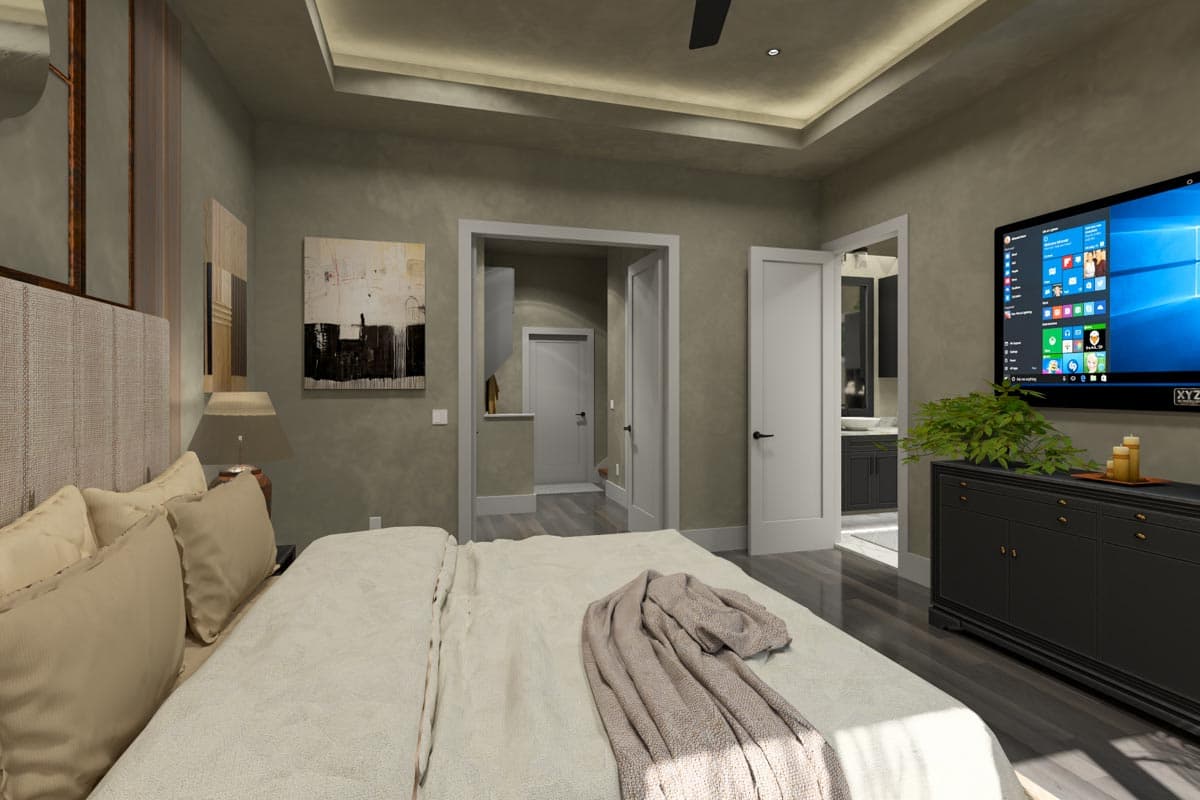 Plan 16935WG: Modern Farmhouse Plan with Outdoor Kitchen and Living Area - 2093 Sq Ft - Image #33 - Country, Farmhouse, Modern Farmhouse