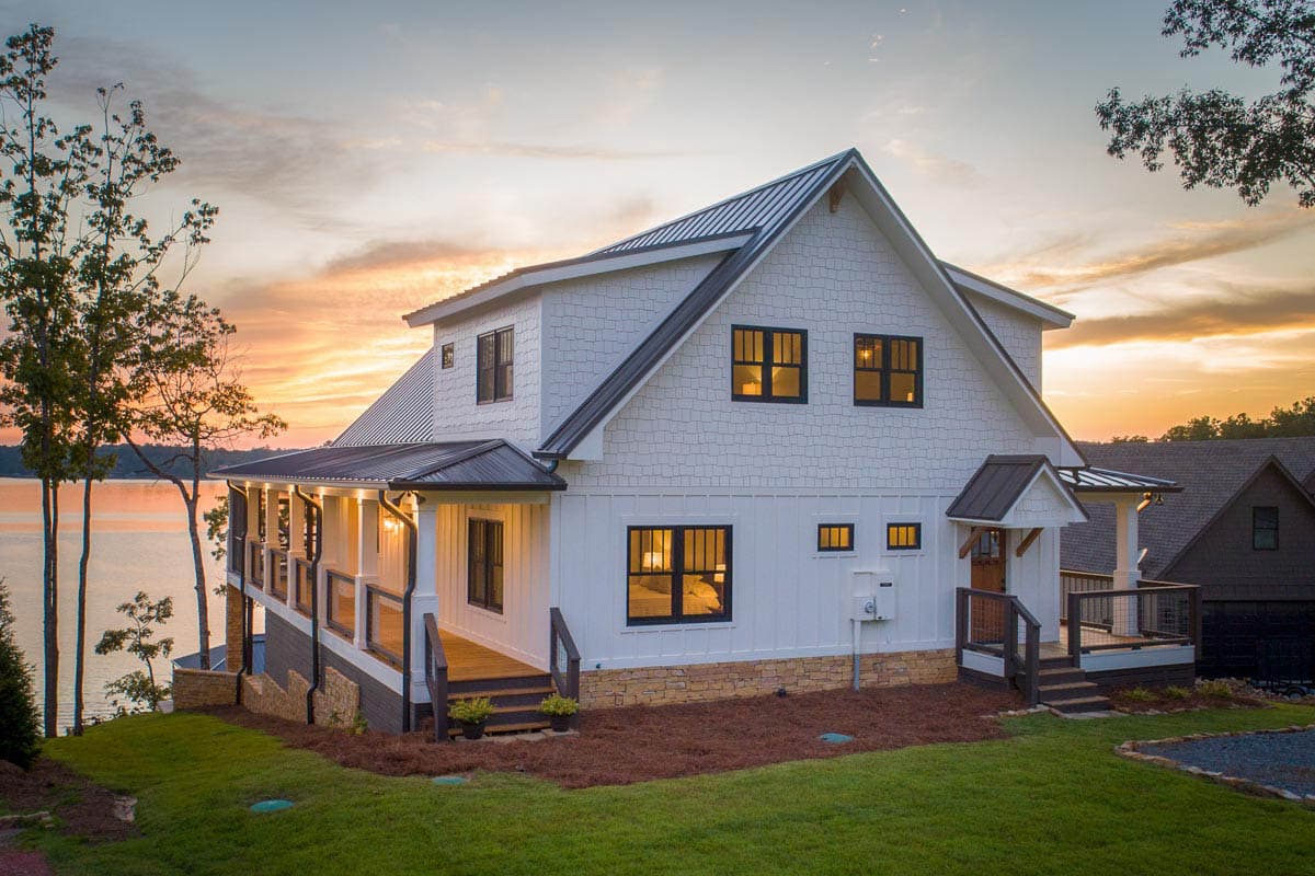 Plan 18302BE: Lake House Plan with 3-Sided Wraparound Porch - 2488 Sq Ft - Image #4 - Country, Craftsman, New American, Traditional, Vacation