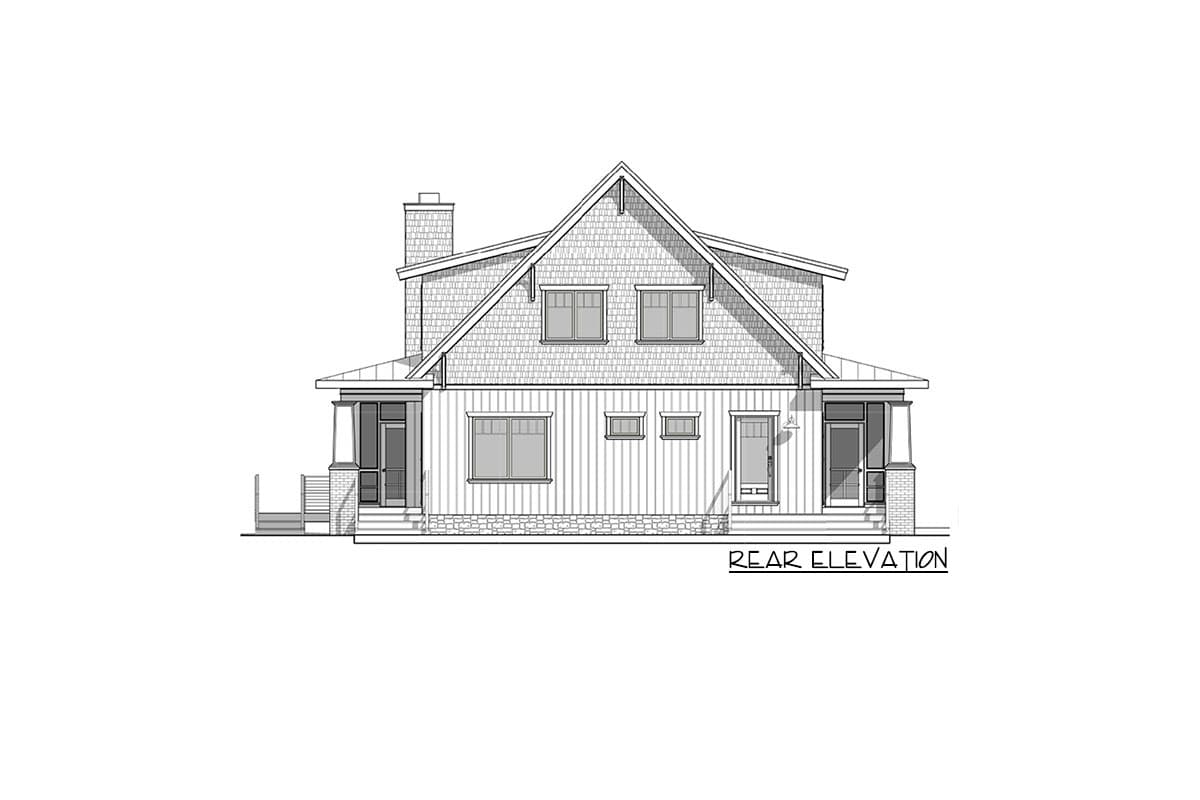 Plan 18302BE: Lake House Plan with 3-Sided Wraparound Porch - 2488 Sq Ft - Image #70 - Country, Craftsman, New American, Traditional, Vacation