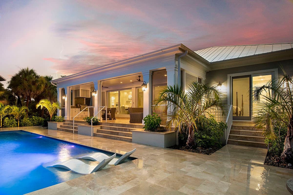 Plan 33234ZR: 4-Bed Coastal Contemporary House Plan with Open Concept Living Area - 2925 Sq Ft - Image #2 - Coastal, Coastal Contemporary, Contemporary, New American, Southern