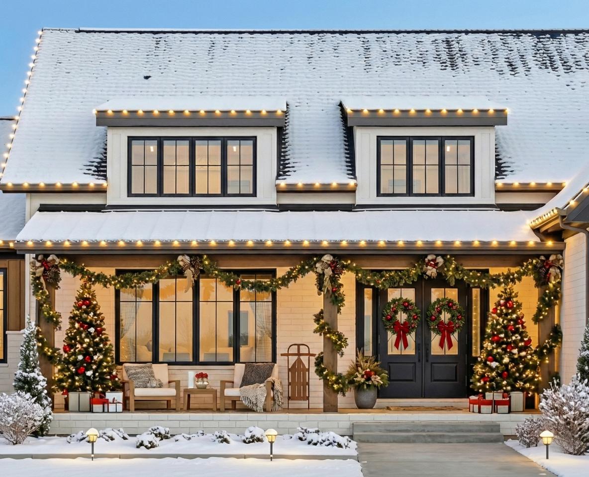 421035WNT Christmas Porch