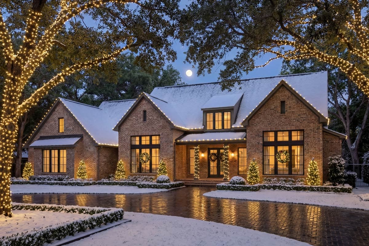 Plan 52024HZ: Grand Modern Farmhouse House Plan with Split Bedrooms and Outdoor Kitchen - Image #23 - Modern Farmhouse, Traditional, Transitional