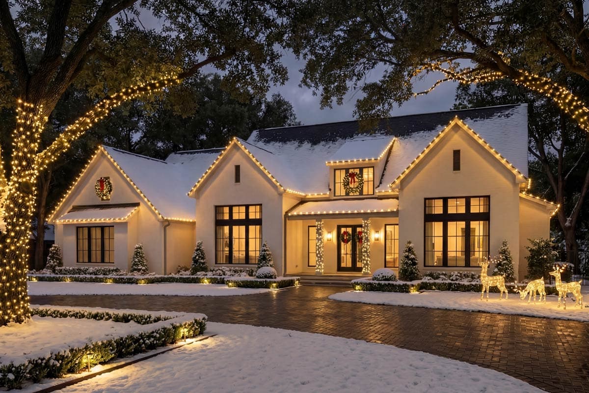 Plan 52024HZ: Grand Modern Farmhouse House Plan with Split Bedrooms and Outdoor Kitchen - Image #24 - Modern Farmhouse, Traditional, Transitional