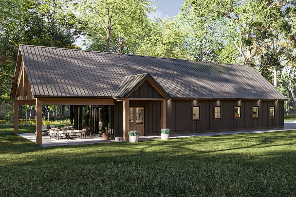 623557DJ | Barndominium House Plan