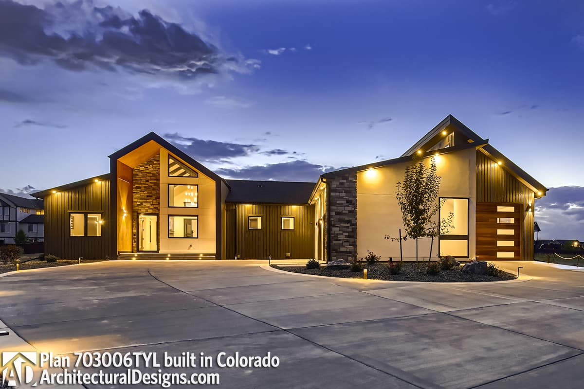 build gallery item - Contemporary Scandinavian House Plan 703006TYL Comes to Life in Colorado!