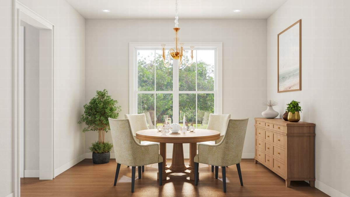 Plan 810051RBT: Four-Bed New American House Plan with Main Level Master Suite - Image #7 - Cottage, Country, New American, Southern, Traditional