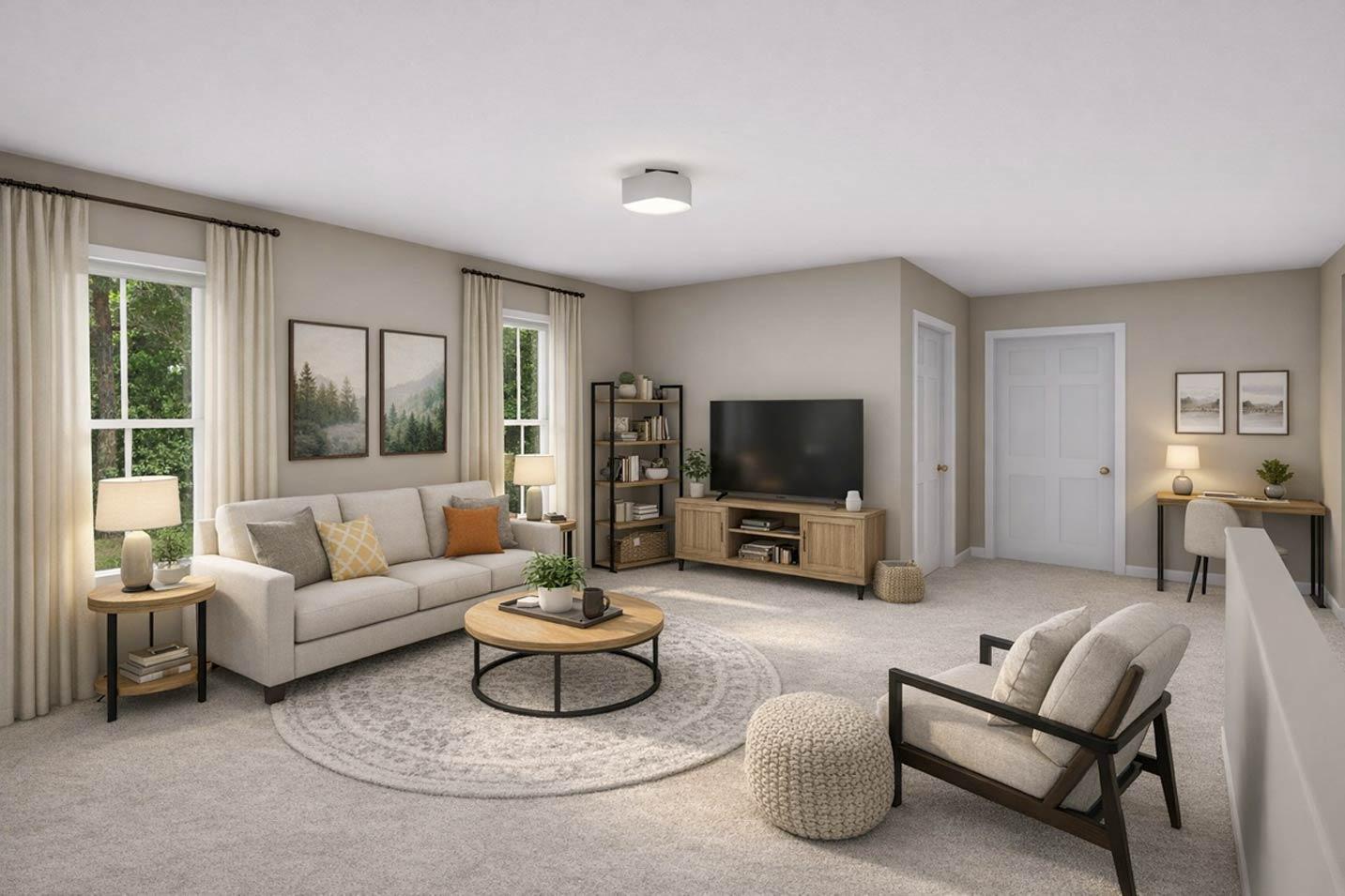 Plan 83681CRW: Craftsman Farmhouse Plan with 3 Beds and Inviting Front Porch - Image #5 - Modern Farmhouse, New American, Southern, Traditional