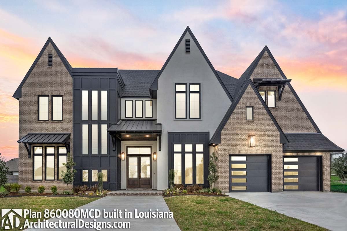 build gallery item - House Plan 860080MCD Comes to Life in Louisiana