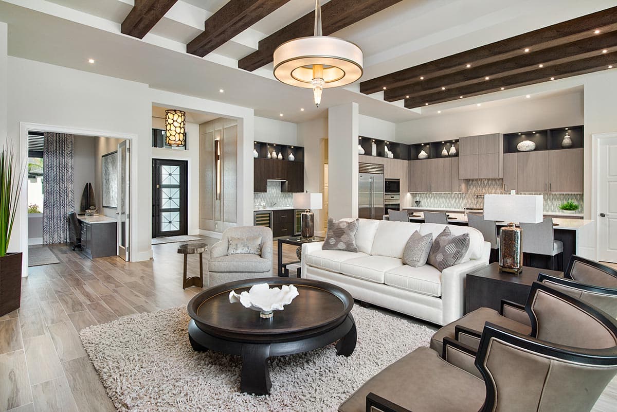 Plan 86053BW: Southern Contemporary House Plan with Outdoor Living In Back - 3382 Sq Ft - Image #5 - Coastal, Coastal Contemporary, Contemporary, European, Florida-Style, Mediterranean, Southern, Transitional